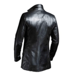 Genuine Leather Black Suede Coat For Men - Image 3