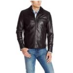 Cafe Racer Men’s Black Leather Jacket