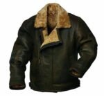 Men’s Leather Choco Brown Aviator Jacket