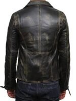 Men’s Brando Leather Jacket - Image 2