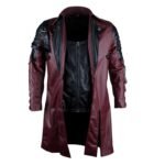 Red Trench Coat Cosplay In Pu Leather Sale
