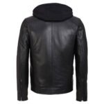 CAFE RACER RETRO MEN'S LEATHER JACKET - Image 3