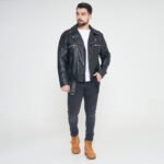 Negan The Walking Dead Leather Jacket Black - Image 6