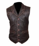 Brown Hell On Wheels Vest Cullen Bohannan