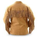 Fringe Suede Jacket In Leather - Image 3