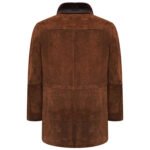 Longmire Robert Taylor Long Brown Suede Coat - Image 7