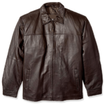 Men’s Brown Leather Cafe Racer Jacket