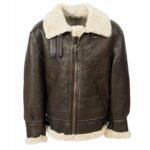 Men’s Ginger Brown Leather Jacket