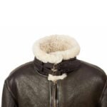 Men’s Ginger Brown Leather Jacket - Image 3