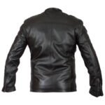 Men’s Biker Brown Retro Jacket In Leather - Image 3