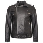 Negan The Walking Dead Leather Jacket Black - Image 2
