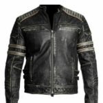 Cafe Race Men’s Black Retro Style Jacket