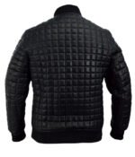 Usher New Black Bomber Jacket - Image 4