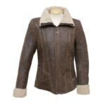 Women's Aviator Leather Jacket