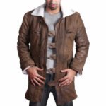 Brown Bane Trench Coat Original Distressed From The Movie The Dark Knight Rises