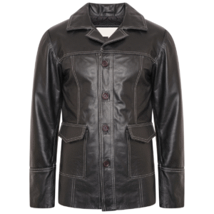 Brad Pitt Fight Club Movie Blackout Men's Jacket
