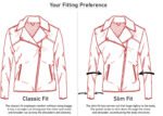 Cafe Racer Biker Style Black Jacket With Beige And Red Stripe Jacket - Image 4