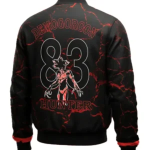 Stranger Things S05 Demogorgon Hunter Bomber Jacket 2025