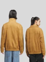 Adidas-X-Chinese-New-Lunar-Year-Faux-Suede-Leather-Bomber-Jacket-Mustard