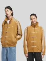 Adidas-X-Chinese-New-Lunar-Year-Faux-Suede-Leather-Bomber-Jacket-Mustard-Unisex