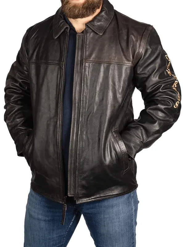 All-American-Quarter-Horse-Congress-2023-Brown-Leather-Jacket