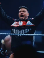 WWE NXT Ethan Page Gold Rush Bomber Jacket