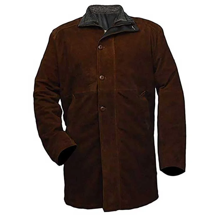 Brown Bane Trench Coat Original Distressed From The Movie The Dark Knight Rises