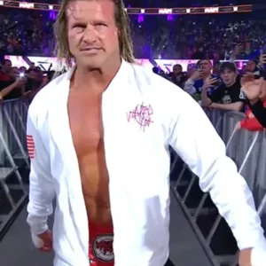 Dolph Ziggler Returns WWE Raw White Bomber Jacket