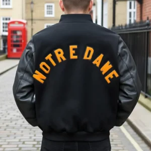 Fighting Irish Bomber Norte Dame Varsity Jacket