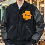 Fighting norte dame irish varsity jacket