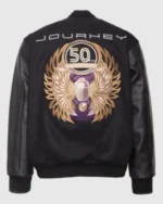 50th Anniversary Journey Embroidered Wool Varsity Jacket