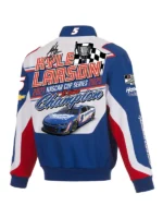 Kyle-Larson-Two-Time-Champion-NASCAR-Cup-Series-2025-Cotton-Twill-Racing-Jacket