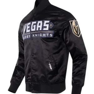 NHL-X-Vegas-Golden-Knights-Satin-Varsity-Black-Jacket