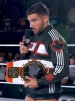 WWE NXT Ethan Page Gold Rush Bomber Jacket