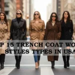 TOP 15 TRENCH COAT WOMEN STYLES TYPES IN USA