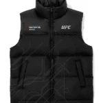 New York City UFC 322 Metro Black Puffer Vest