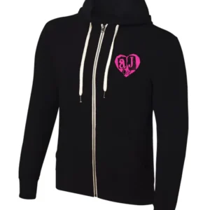 AJ Lee Love Bites WWE Retro Hooded Jacket