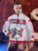 WWE NXT Ethan Page Gold Rush Bomber Jacket