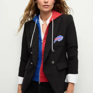 Women's-Buffalo-Bills-Veronica-Beard-Black-Dickey-Jacket