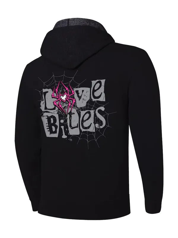 AJ Lee Love Bites WWE Retro Hooded Jacket