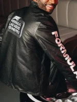2024-Formula-One-Las-Vegas-Grand-Prix-Unisex-Black-Leather-Racing-Jacket