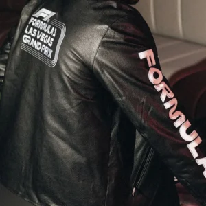 2024-Formula-One-Las-Vegas-Grand-Prix-Unisex-Black-Leather-Racing-Jacket