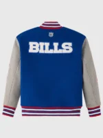 NFL Buffalo Bills OVO Royal Full-Snap Varsity Jacket
