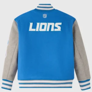 NFL OVO 2025 Detroit Lions Varsity Jacket