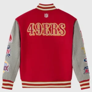NFL OVO 2025 San Francisco 49ers Varsity Jacket