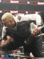 Raw Cody WWE Rhodes Veterans Day Jacket