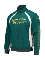 Chelsea Football Club Stamford Bridge Speedway Racing Unisex Green Track Jacket 2025