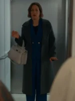 Above the Clouds Erin Krakow Grey Christmas Wool Coat