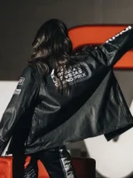 Formula-One-Las-Vegas-Grand-Prix-2024-Unisex-Black-Leather-Racing-Jacket