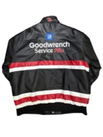 Goodwrench Service Plus Racing Black Leather Jacket